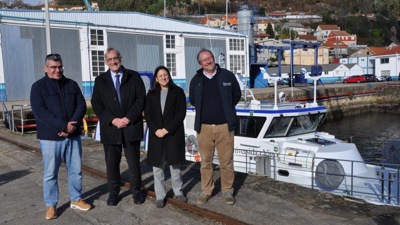 Nace o buque oceanográfico CIM UVigo, a primeira embarcación profesional fabricada en España con propulsión híbrida enchufable